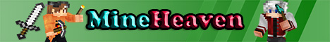 Banner for MineHeavenPE Network server