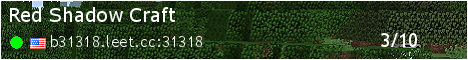 Banner for Red Shadow Craft server
