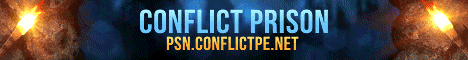 Banner for ConflictPE - Prison server