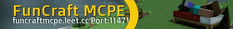 Banner for FunCraftMCPE server