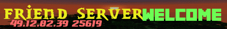 Banner for Friend server server