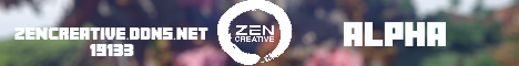 Banner for ZENCreative server