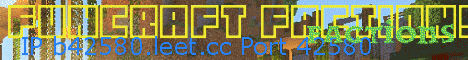 Banner for FUNCRAFT FACTIONS server