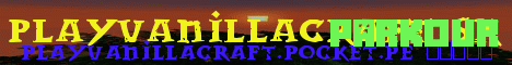 Banner for PlayVanillaCraft CZ/SK server