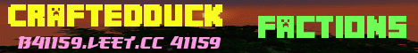 Banner for Crafted Duck server