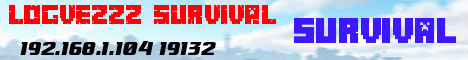 Banner for LogVezzz Survival server