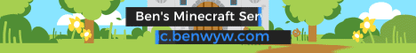 Banner for Bens Minecraft Server server