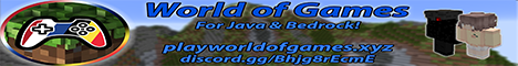 Banner for World of Games server