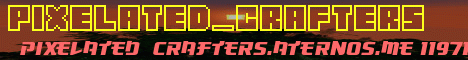 Banner for Pixelated_Crafters server