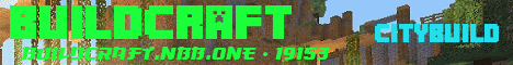 Banner for BuildCraft - CityBuild server