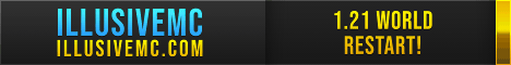 Banner for (world restart) IllusiveMC Survival server