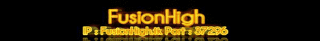 Banner for FusionHighRP server