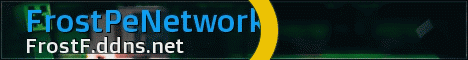 Banner for FrostPeNetwork server