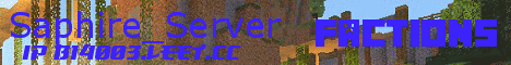 Banner for Saphire_Server server