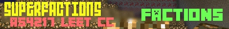 Banner for Superfactions server