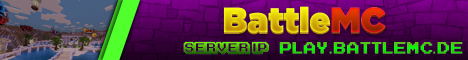 Banner for BattleMC - A minigames Network server