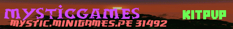 Banner for MysticGames server