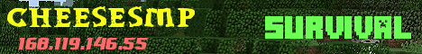 Banner for Cheese server