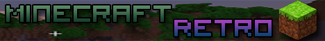 Banner for Minecraft Retro - Bedrock Edition [PC/Console/Mobile] server