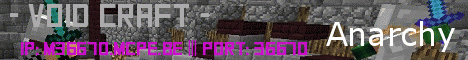 Banner for - Void Craft - server