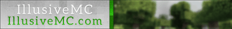Banner for IllusiveMC Survival server