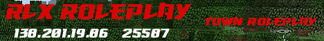 Banner for RLX Roleplay server