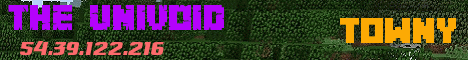 minecraft servers - The UniVoid