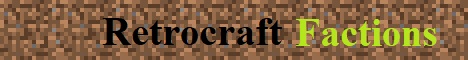 minecraft servers - Retrocraft Factions