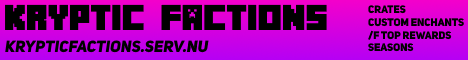minecraft servers - KrypticFactions