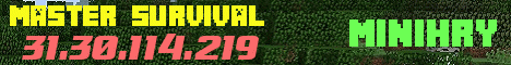 minecraft servers - Master Survival