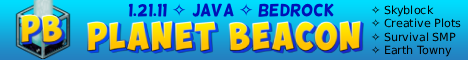 minecraft servers - Planet Beacon